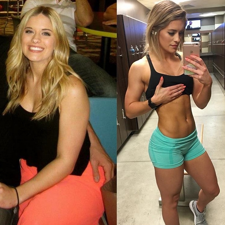 Whitney Simmons before and after